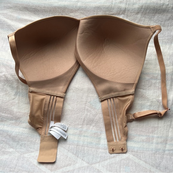 Le Mystere Second Skin Wireless Bra in Nude, 32D - Picture 6 of 16